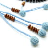 Tasbih made of ebony and kuka with african tassel 10mm - Image 5