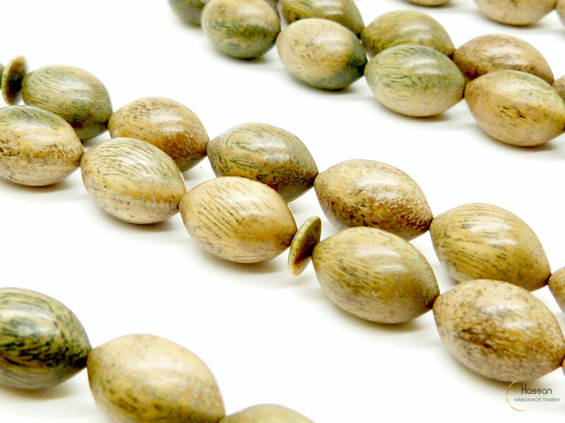 Tasbih made of lignum vitae 7x10mm - Image 2