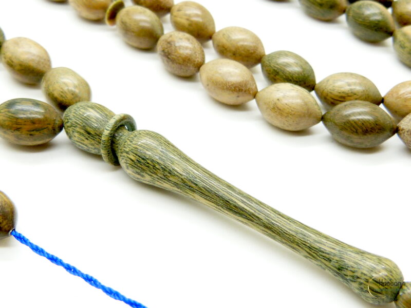 Tasbih made of lignum vitae 7x10mm - Image 4