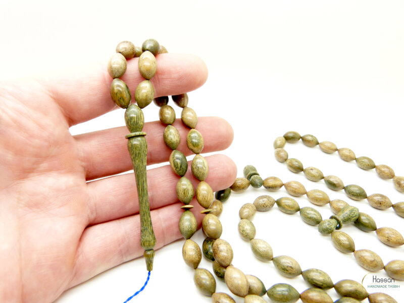 Tasbih made of lignum vitae 7x10mm - Image 6
