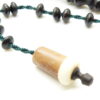 Unique Tasbih made of ebony, kuka and vegetal ivory 12mm - Image 5