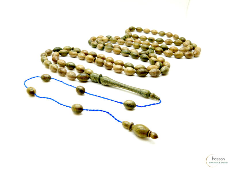 Tasbih made of lignum vitae 7x10mm